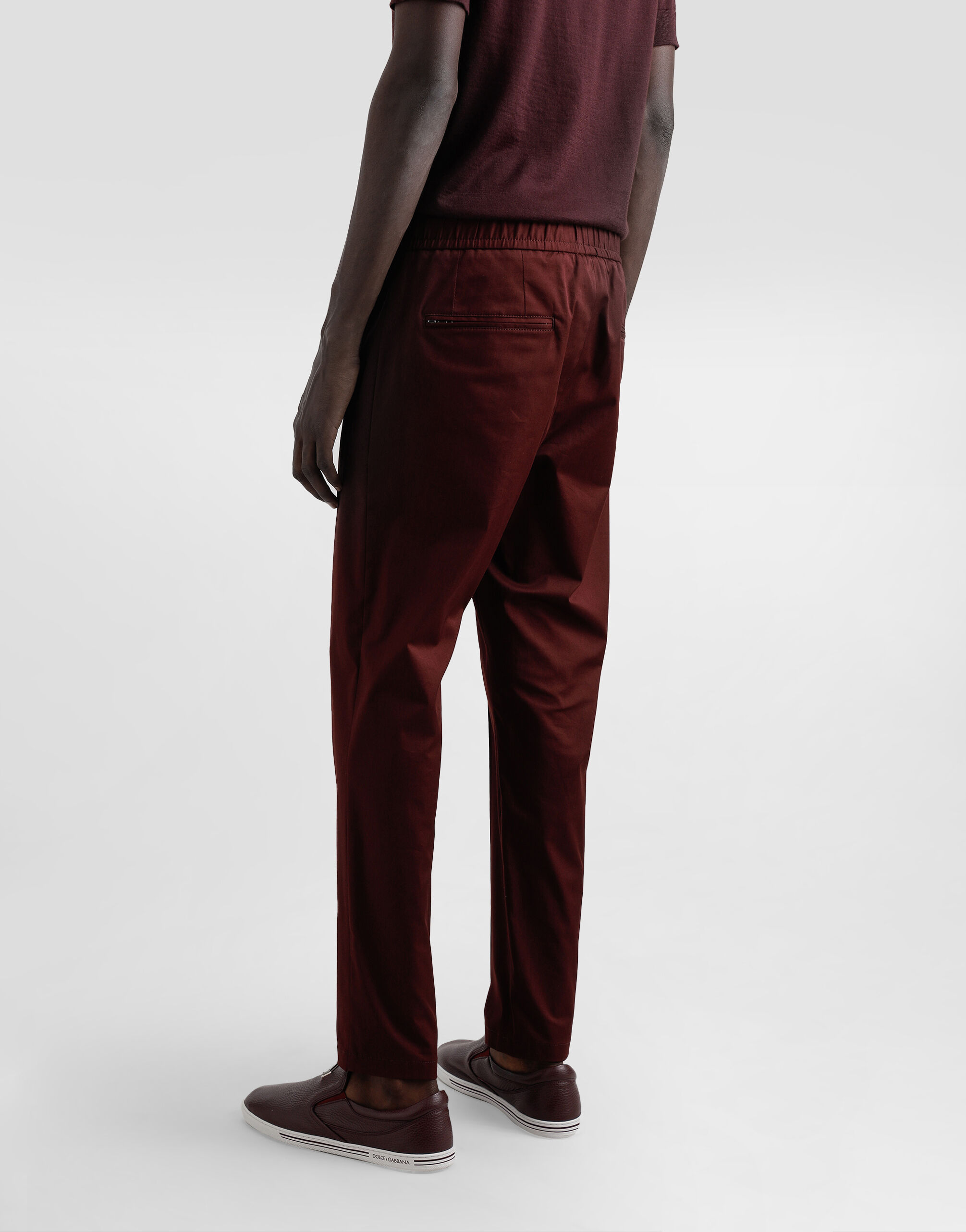Cotton jogging pants with tag - thumbnail 5