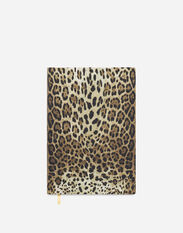 Dolce & Gabbana Medium Ruled Notebook Leather Cover Multicolor TCGS02TCAG1