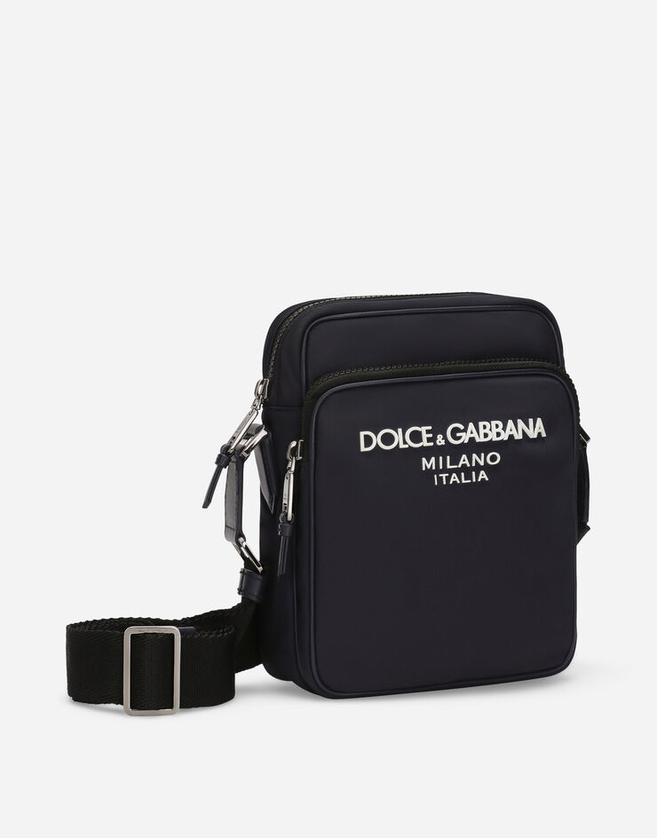 Dolce & Gabbana Bolso bandolera de nailon Azul BM2294AG182