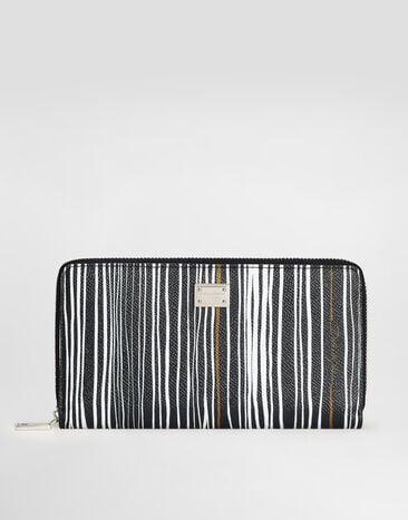 Dolce & Gabbana Stripe-print calfskin wallet Dolce & Gabbana Stripe-print calfskin wallet Multicolor BP1672A0692