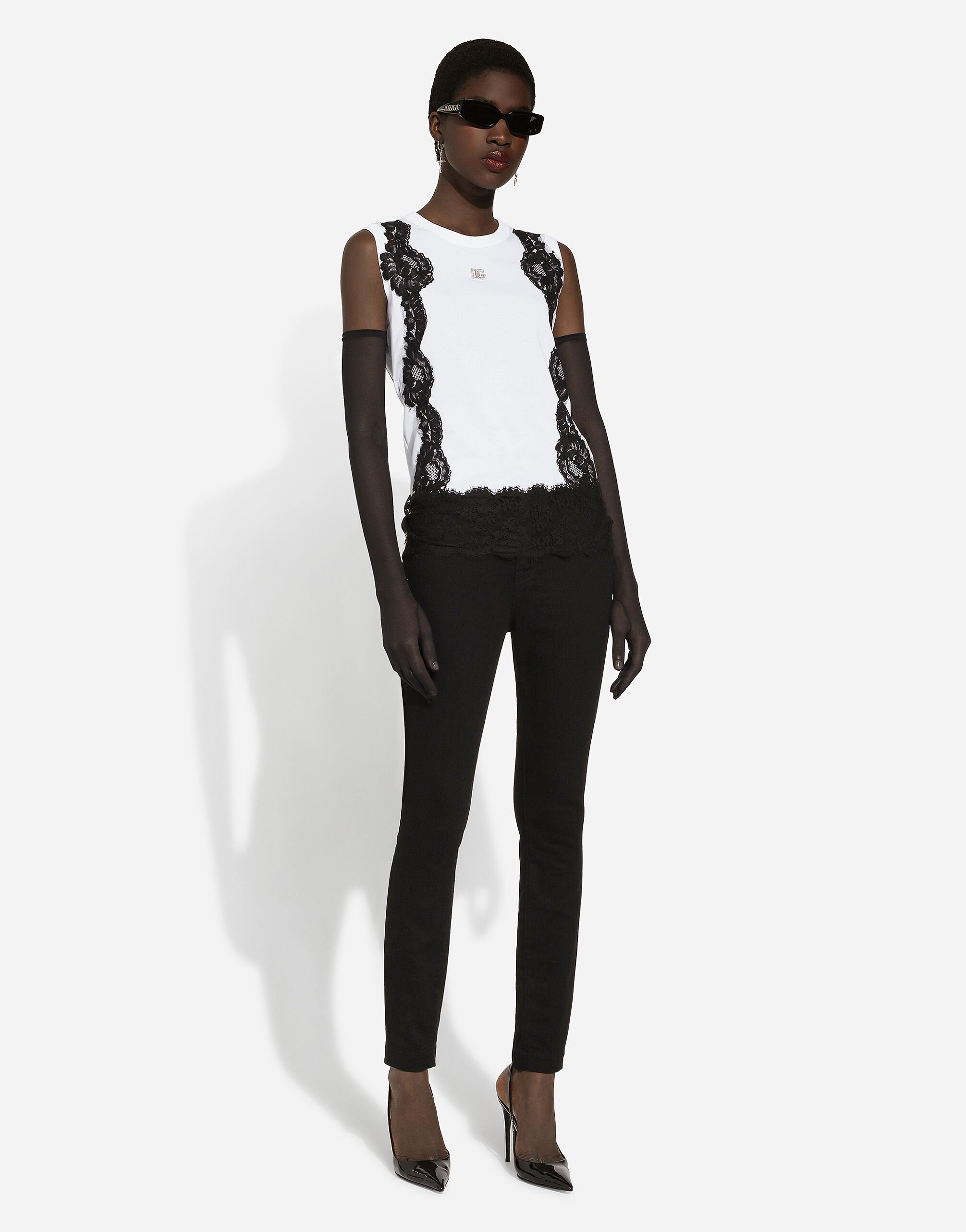 (関税・送料込) Dolce & Gabbana AUDREY skinny jeans NWT DOLCE & GABBANA Audrey Denim Skinny Jeans 38 Black