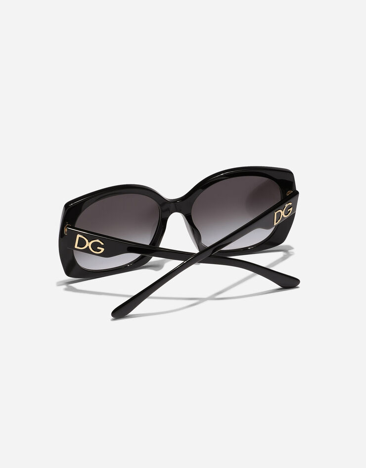 Dolce & Gabbana Lunettes de soleil Print family Noir VG4385VP18G