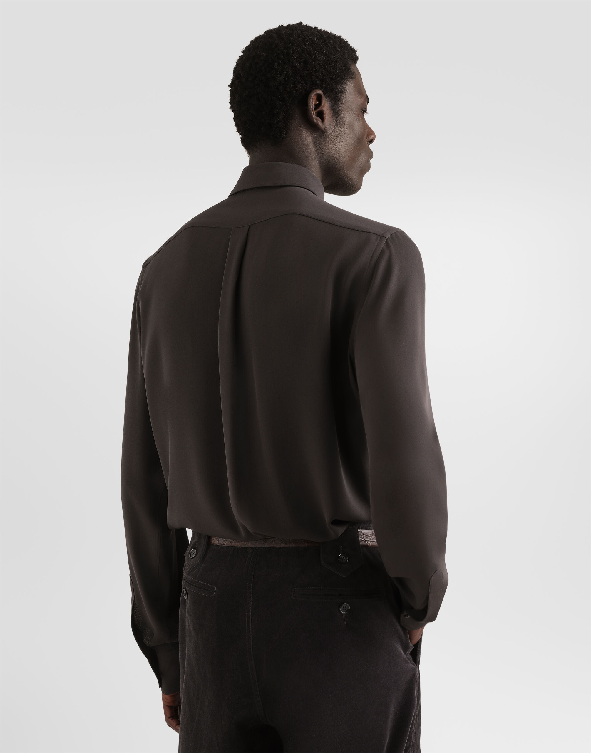 Crêpe de chine shirt - thumbnail 10