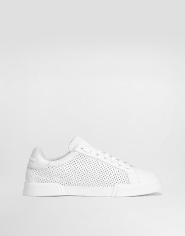 Dolce & Gabbana Portofino light strobel sneakers in calfskin White CS2354AG093