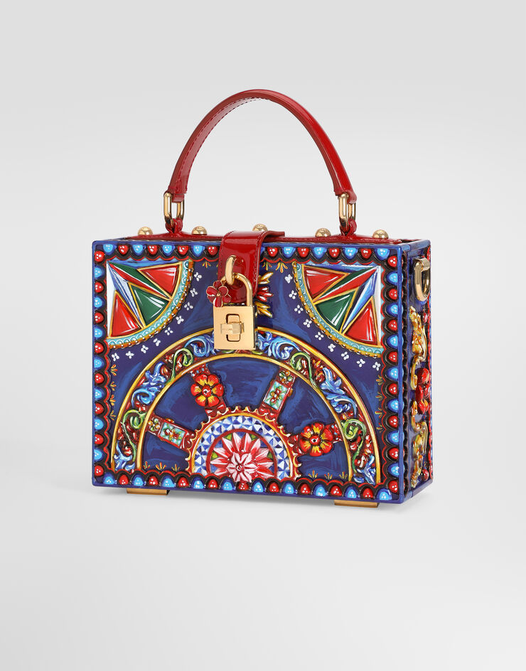Dolce & Gabbana حقيبة يد Dolce Box مصنوعة من الراتنج Dolce & Gabbana حقيبة يد Dolce Box مصنوعة من الراتنج Multicolor BB5970A0416