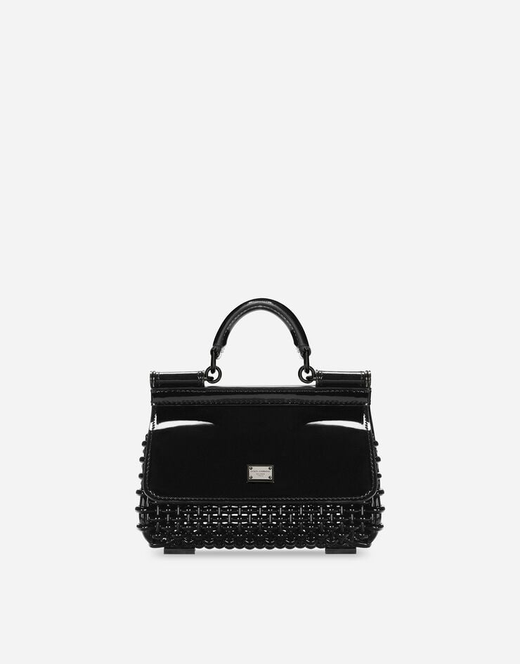 Dolce & Gabbana Sicily Box handbag Black BB7606AU648