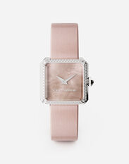 Dolce & Gabbana Sofia steel watch with colorless diamonds Pink BI0330AV967