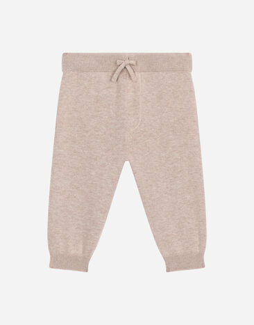 Dolce & Gabbana Plain-knit cotton jogging pants Print L1JQT8II7EI