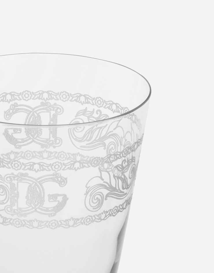 Dolce & Gabbana White Wine Glass Multicolor TCB001TCA73