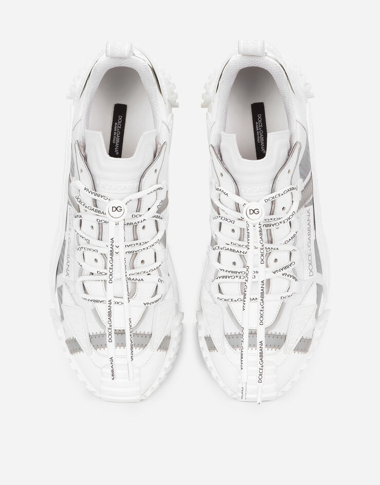 Dolce & Gabbana Sneakers NS1 aus materialmix WEISS CS1770AJ969