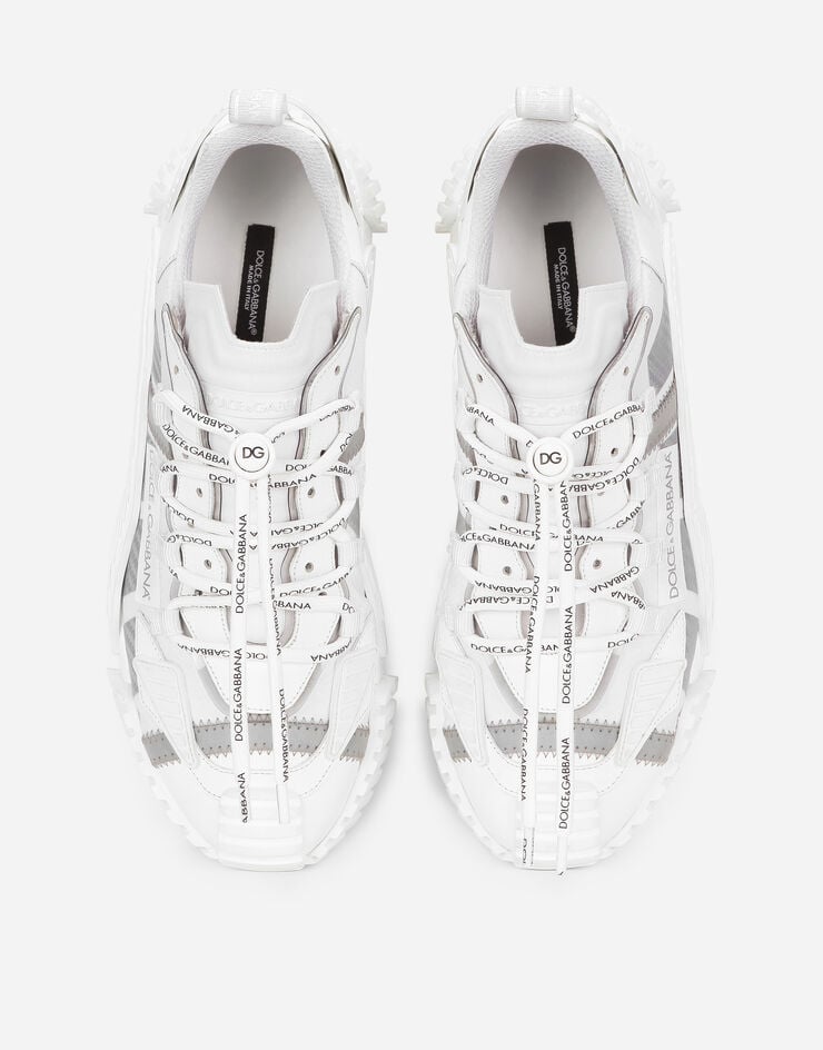 Dolce & Gabbana Sneakers NS1 aus materialmix WEISS CS1770AJ969