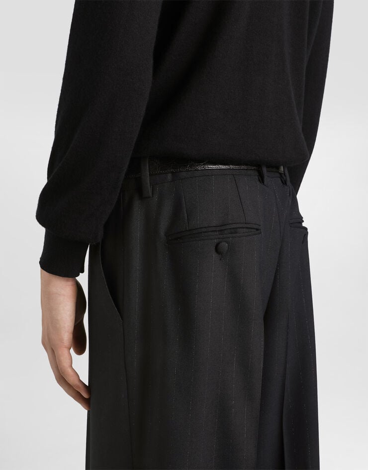 Dolce & Gabbana Pinstripe wool trousers Dolce & Gabbana Pinstripe wool trousers GYZMHTFRBDS