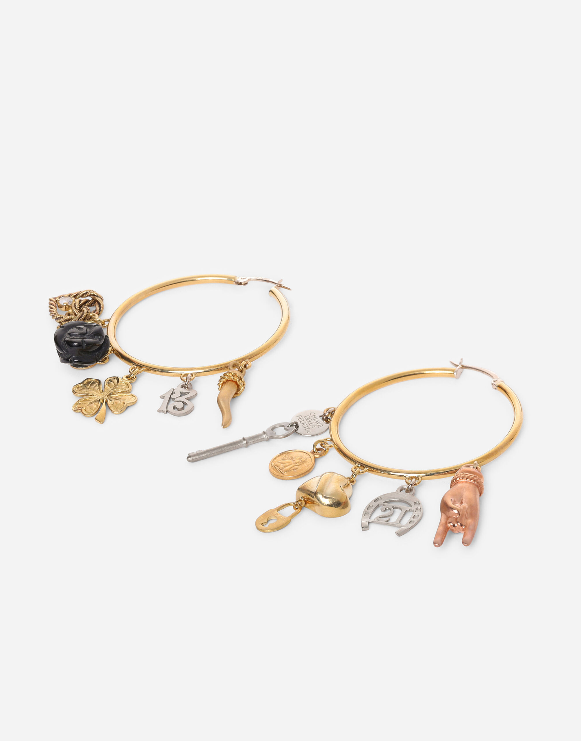 Mismatch Icon Charm Hoop Earring Set | Urban Outfitters