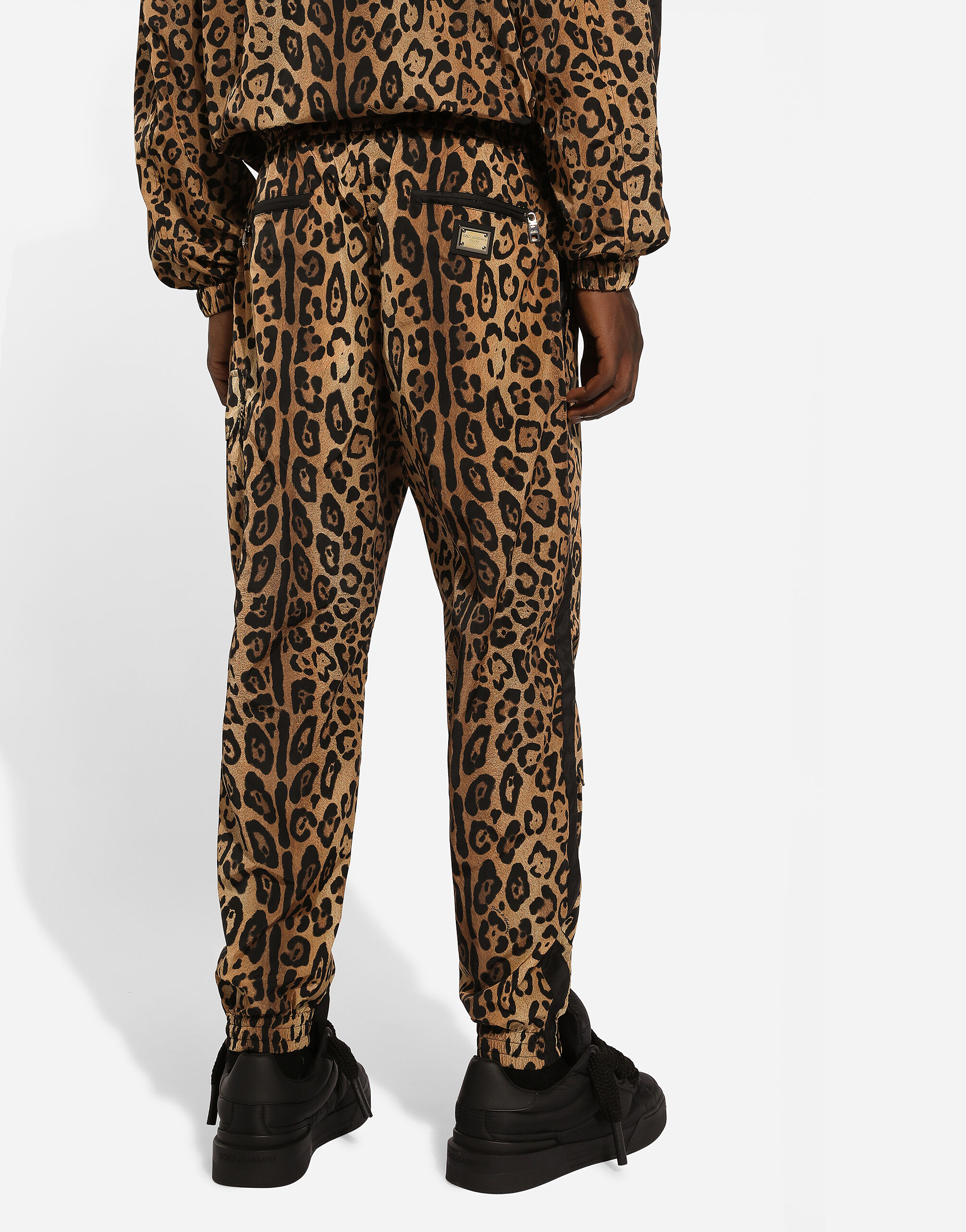 から厳選した with pants Jogging leopard-print for Print in tag and Crespo パンツ