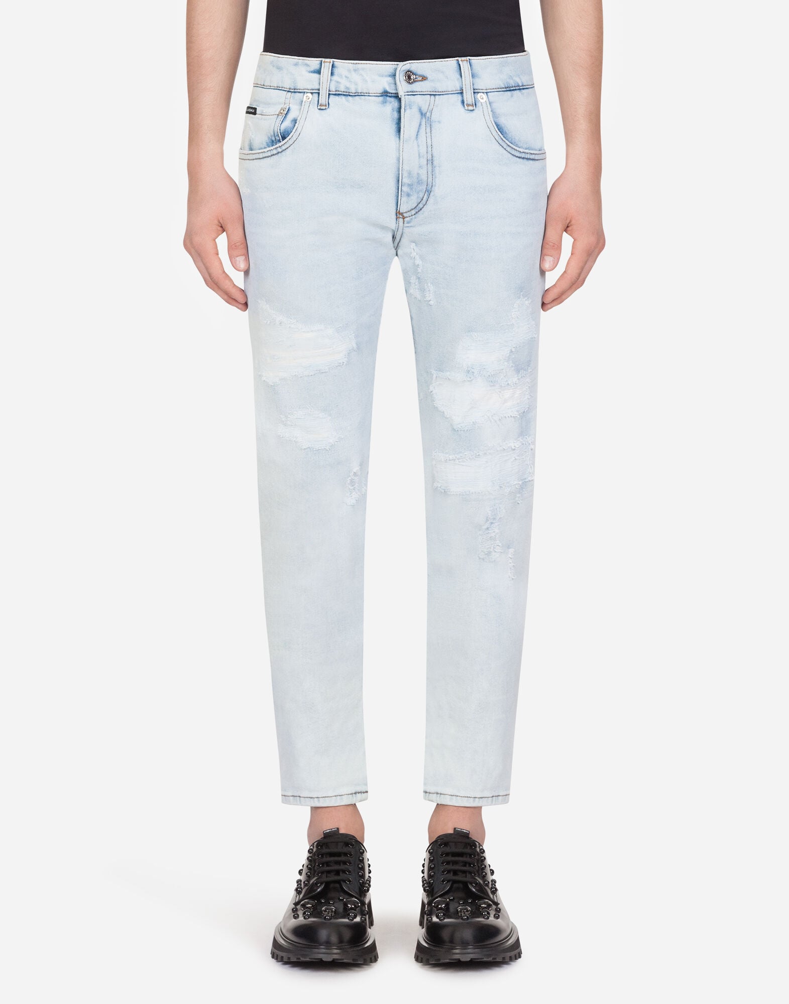 Stretch slim-fit jeans