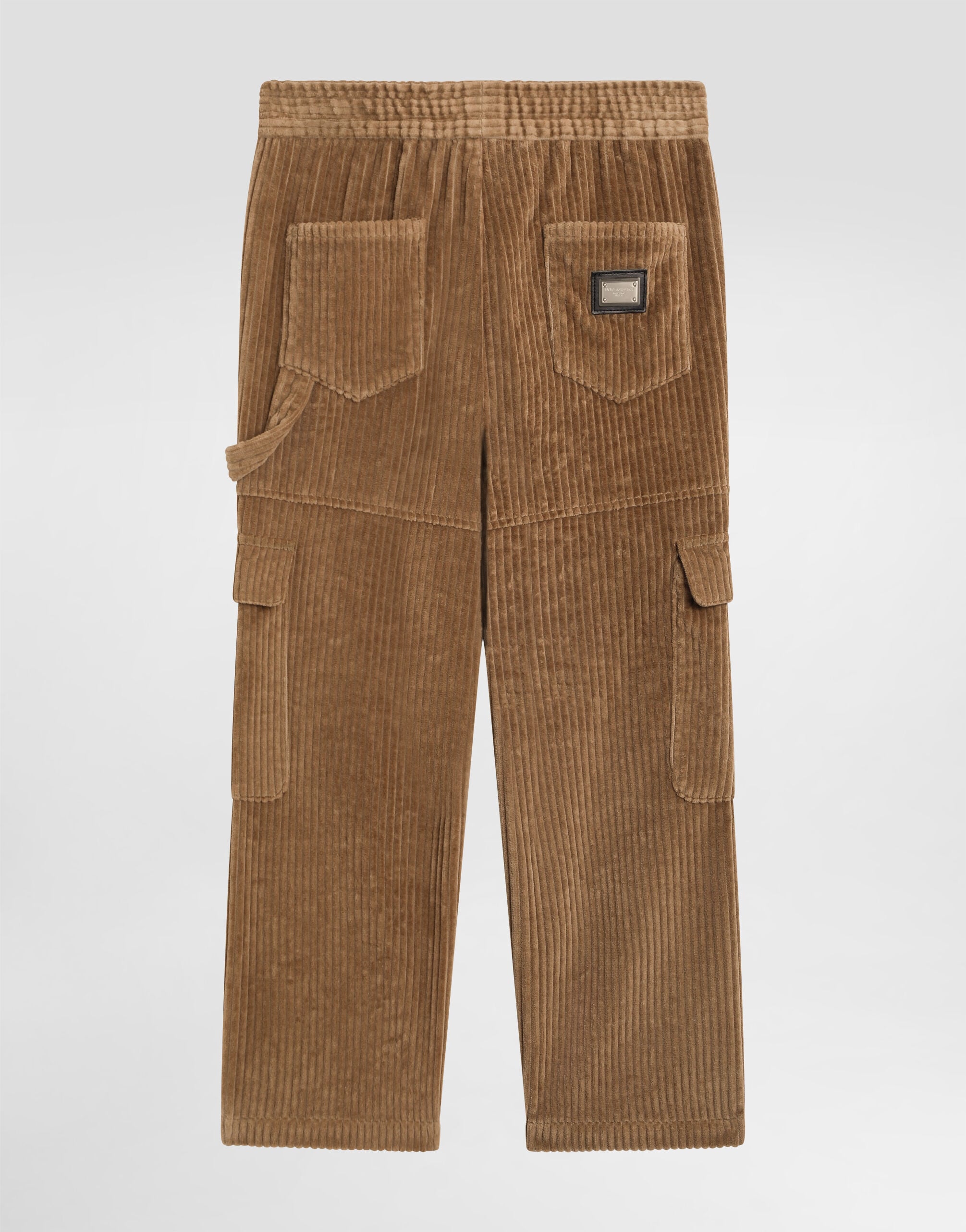 DOLCE & GABBANA コーデュロイパンツ 48 ベージュ Beigeのボーイズ Corduroy trousers | Dolce&Gabbana®