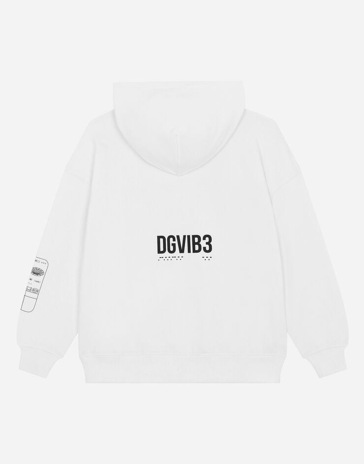 Jersey hoodie with DGVIB3 print main image 0