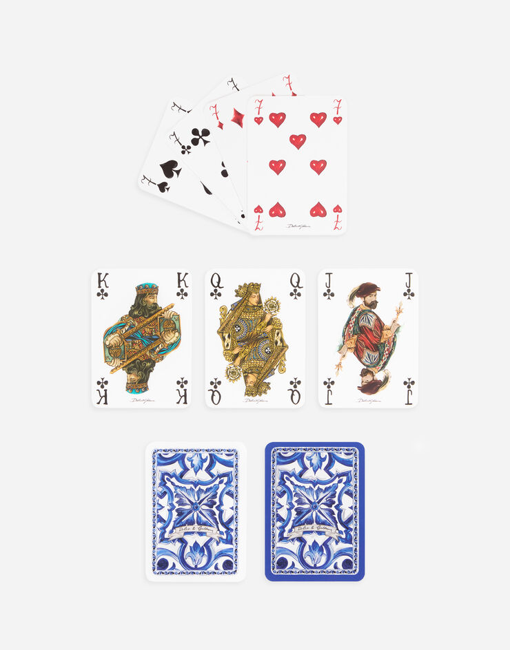Dolce & Gabbana Poker Cards Multicolor TCC205TCAG1