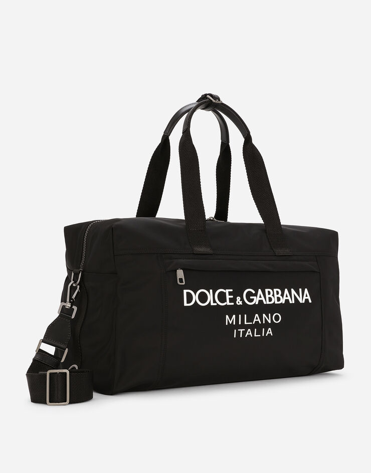 Dolce & Gabbana Nylon holdall Black BM2335AG182
