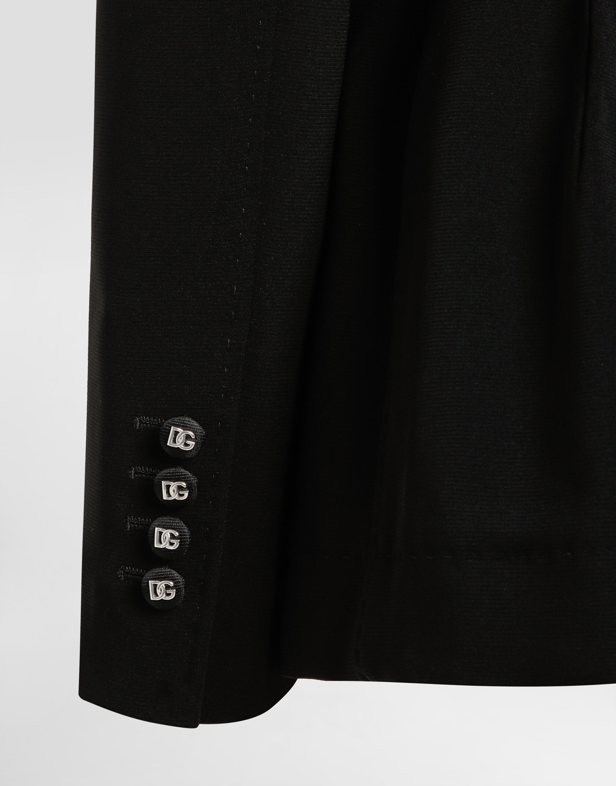 ジャケット DOLCE  GABBANA Women Outer F27AAT FUGN7 N0000 NERO Black Jacket D&G DOLCE&GABBANA Women Sz. 42 F27AATFUGN7 N0000