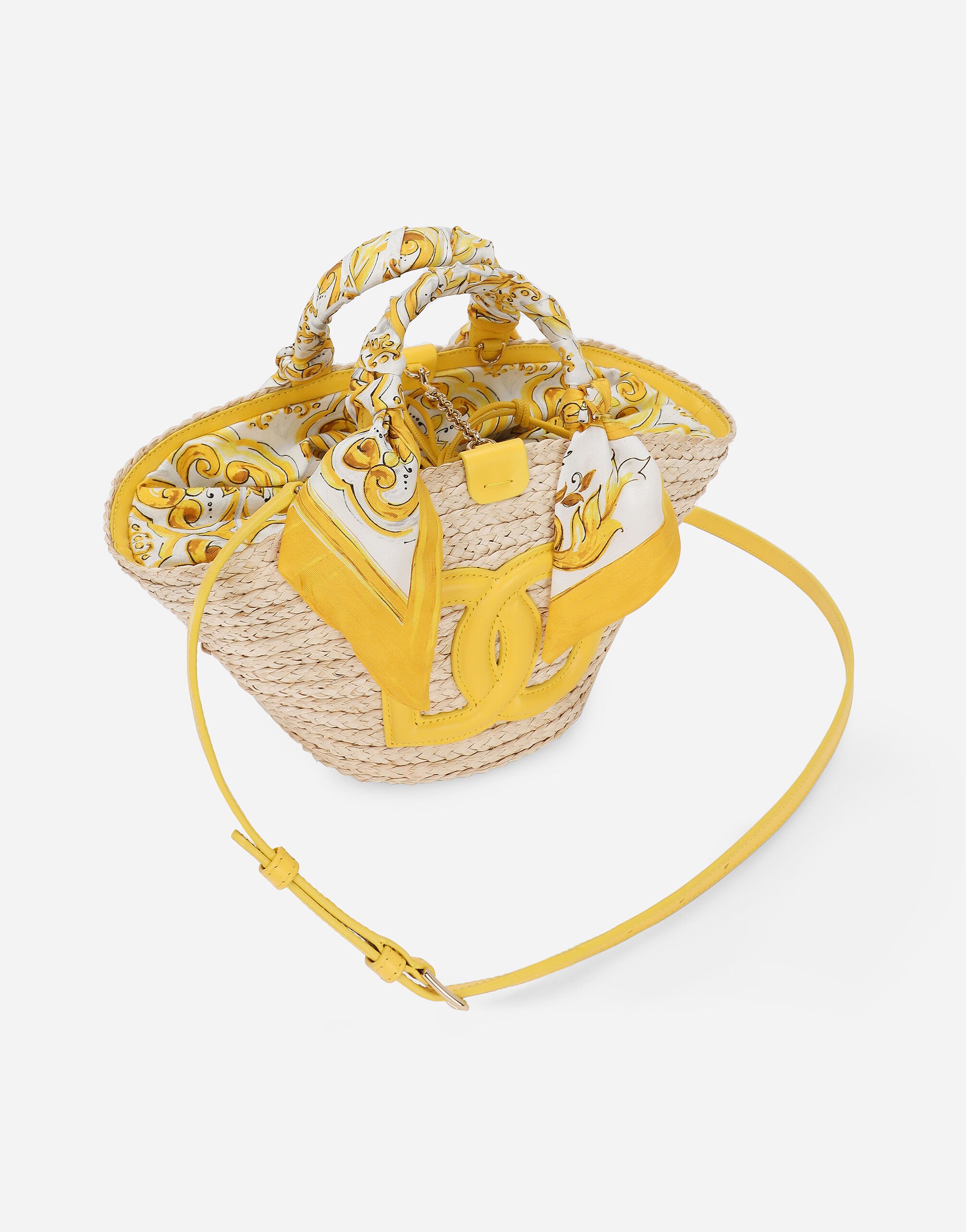 Small Kendra shopper in Yellow for Women | Dolce&Gabbana® US