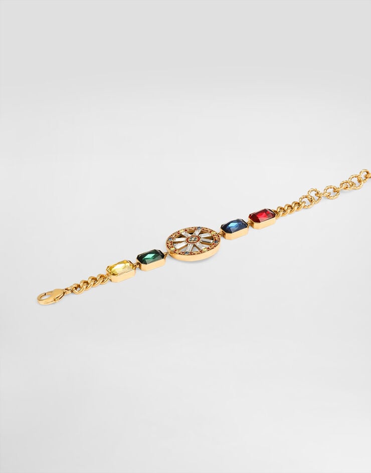 Dolce & Gabbana Браслет с мотивом колеса карретто Multicolor WBS6C3W1111