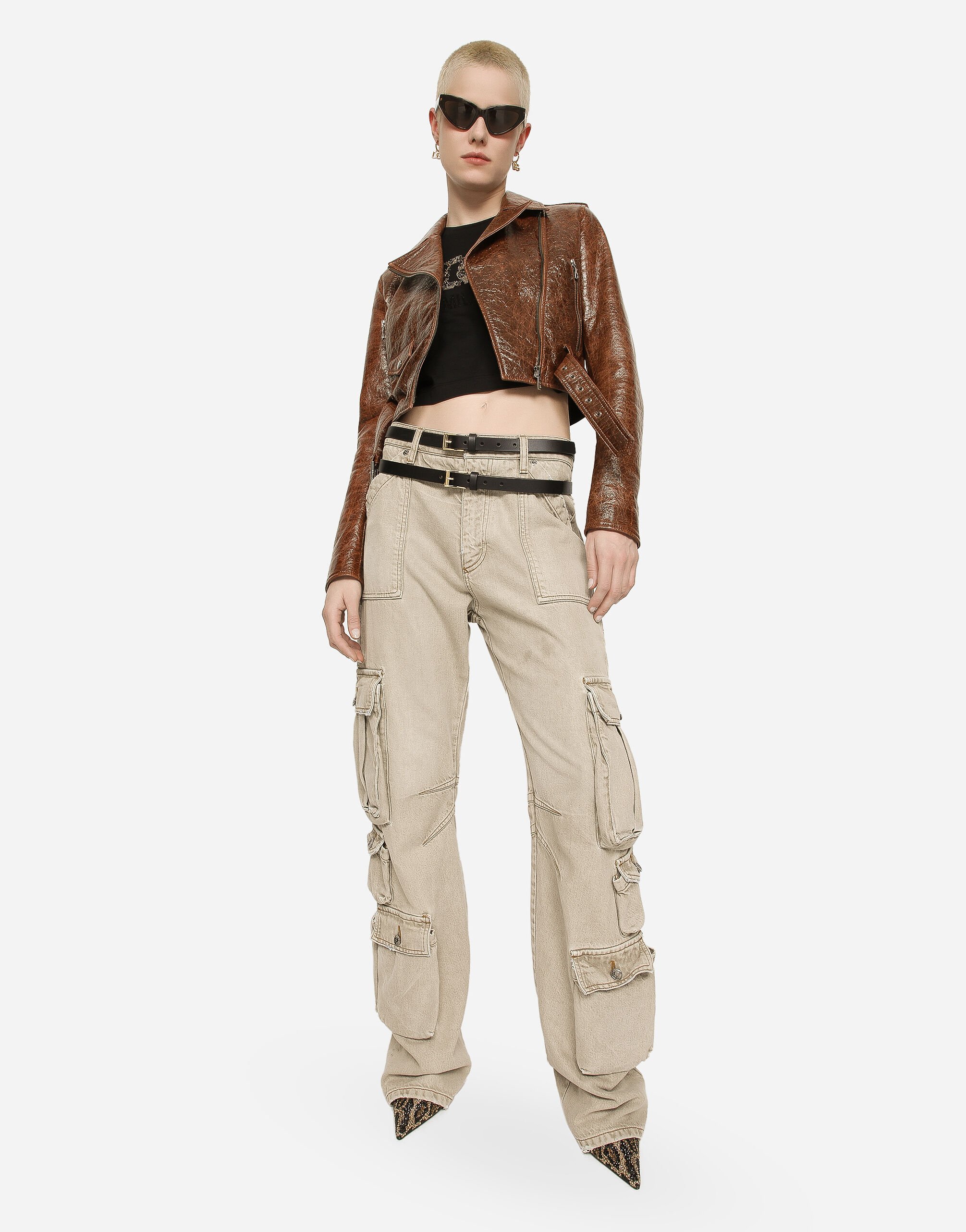 Giacca jeans store dolce e gabbana