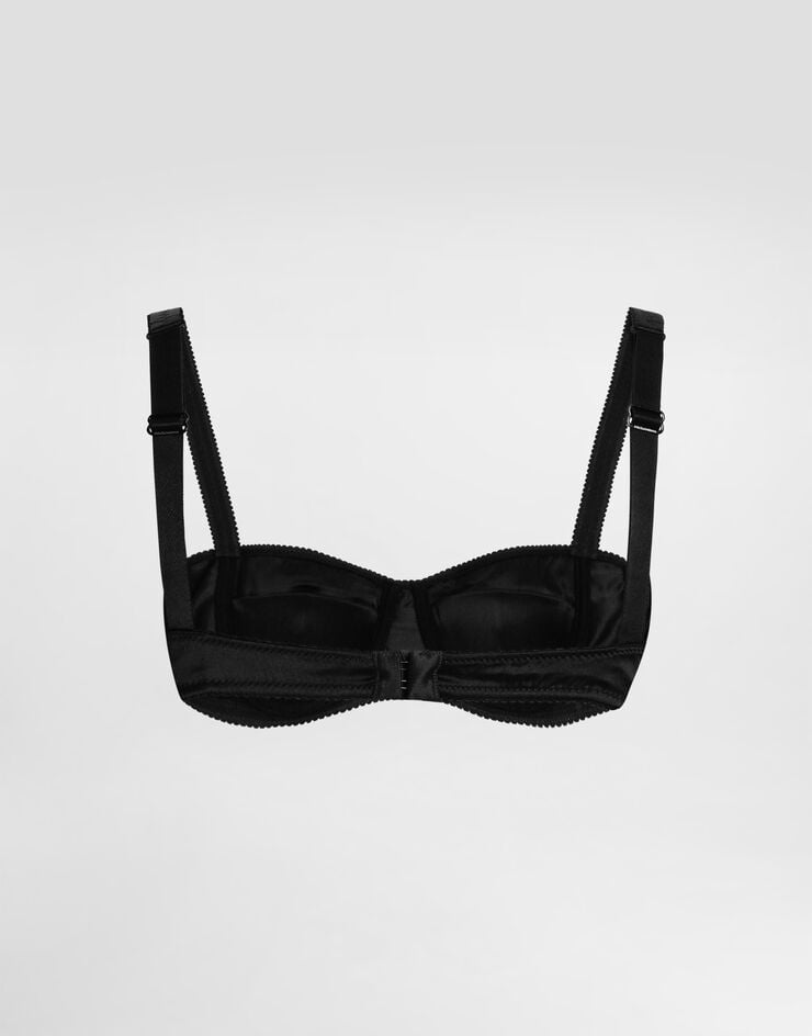 Dolce & Gabbana バルコネットブラ サテン ブラック O1A12TONO13