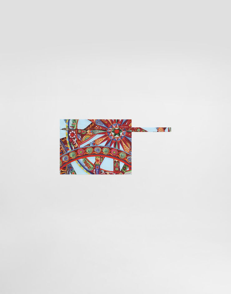 Dolce & Gabbana Carretto-print swim boxer shorts Dolce & Gabbana Carretto-print swim boxer shorts Multicolor M4F34TFSSLP
