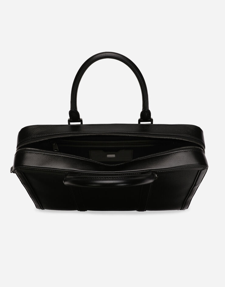 Dolce & Gabbana Maletín en piel de becerro Negro BM2321AV956