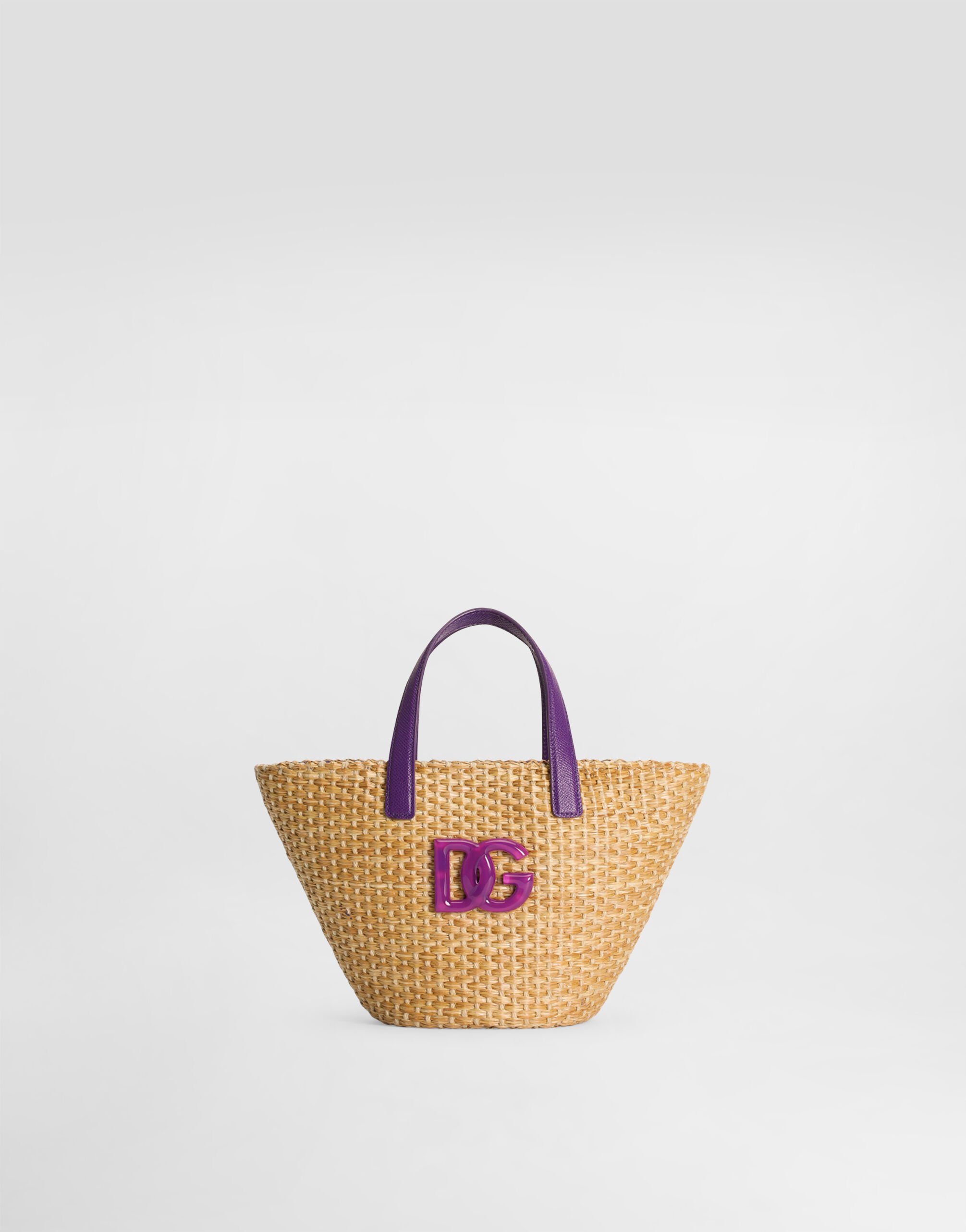 【Dolce & Gabbana】マジョリカプリント ショルダーバッグ Multicolorのガールズ SICILY マヨリカプリント シャイニー
