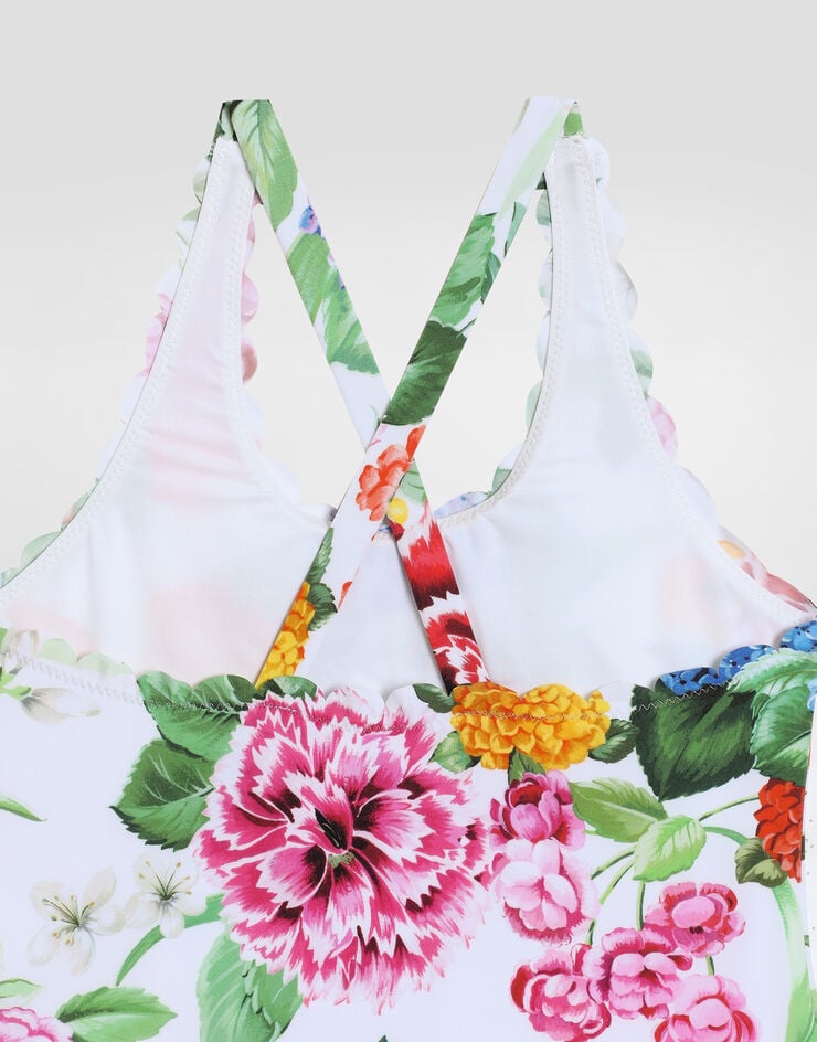 Dolce & Gabbana Bañador con estampado de flores Imprima L5J858ON04R