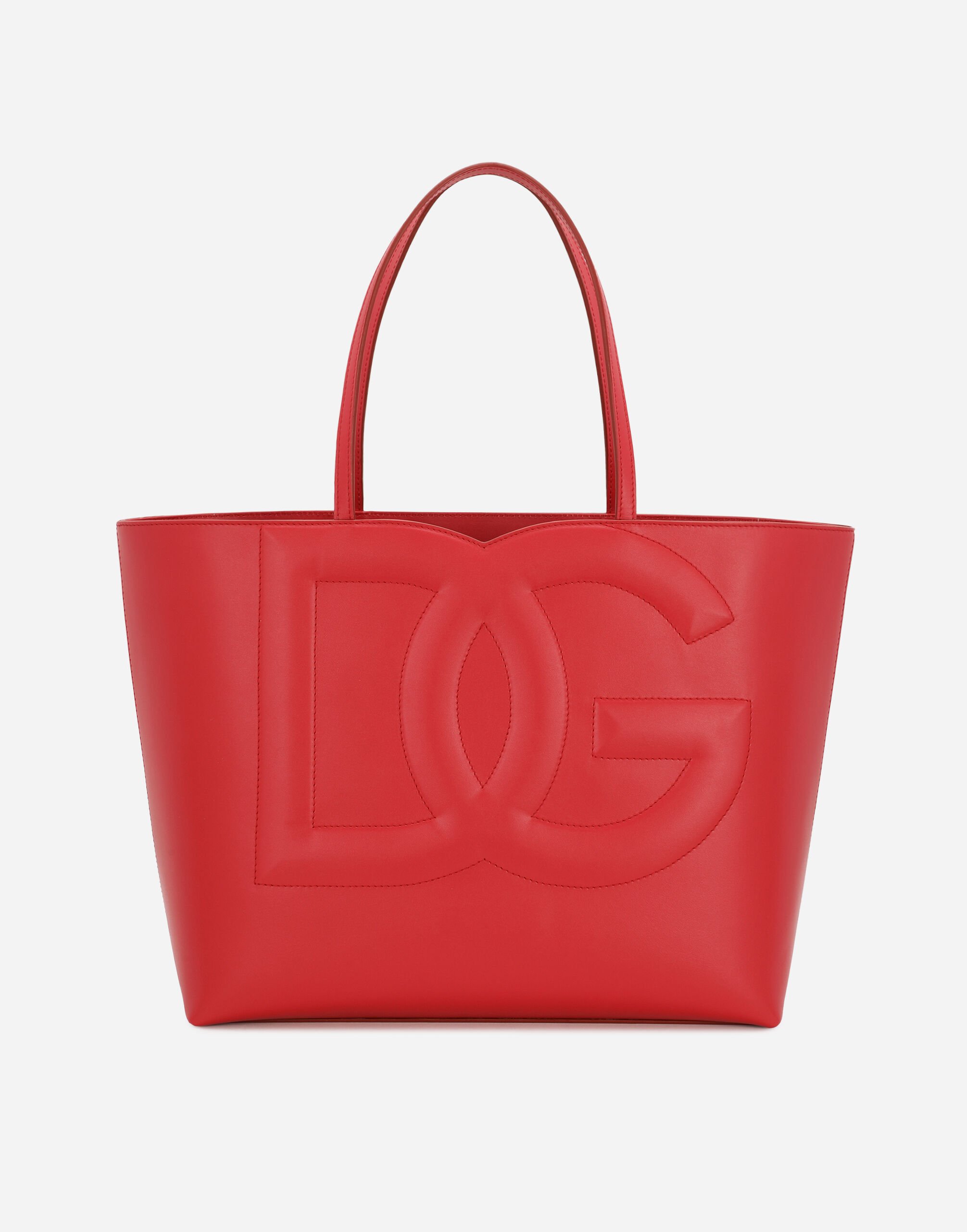 Dolce & Gabbana Mittelgroßer Shopper DG Logo Mehrfarbig BB7270AR355