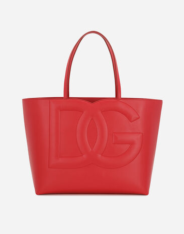 Dolce & Gabbana Mittelgroßer Shopper DG Logo Gelb BB7694AV860