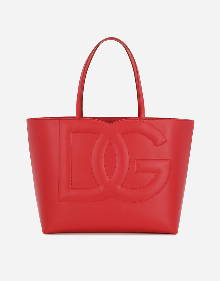 Dolce & Gabbana Borsa DG Logo shopping media Rosso BB7338AW576