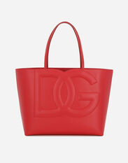 Dolce & Gabbana Cabas logo DG format moyen Rouge VG4448VP7E4