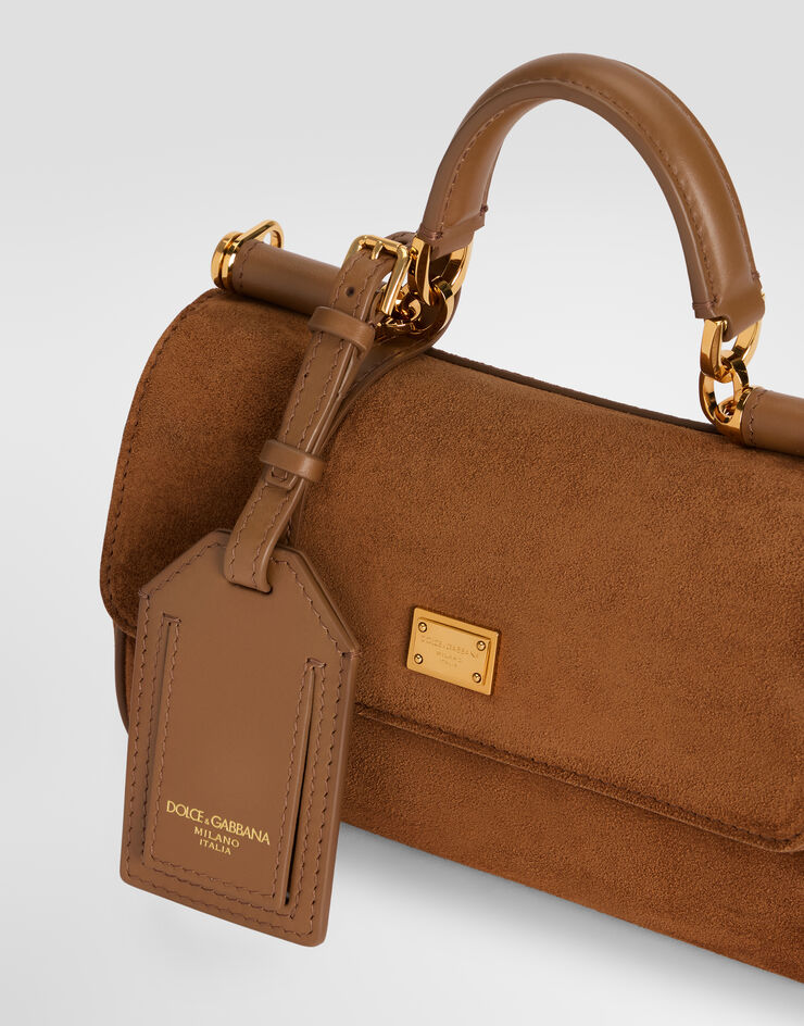 Dolce & Gabbana Mini My Sicily handbag in split leather Multicolor BB7864BO903