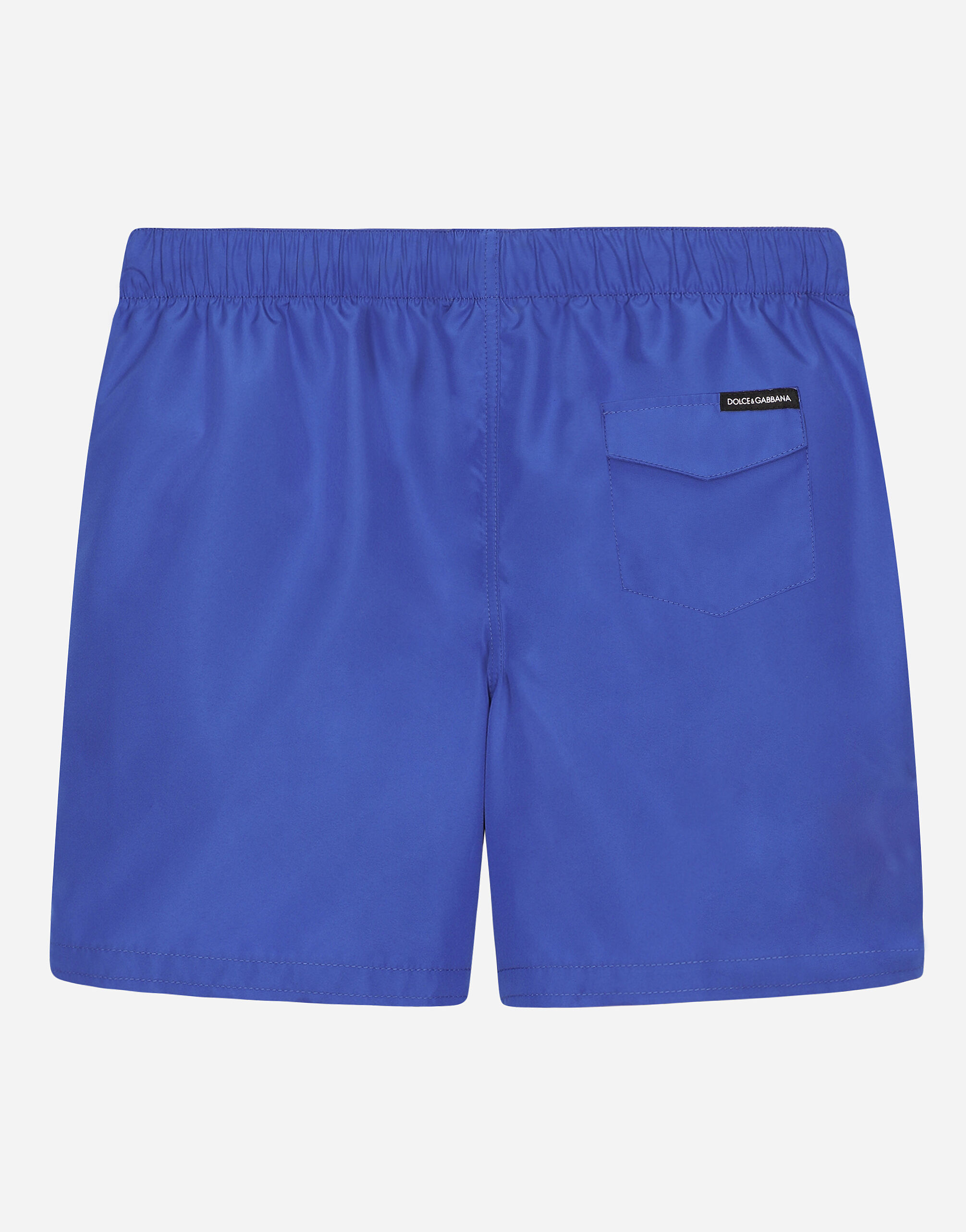 Nylon swim trunks in Blue for Boys | Dolce&Gabbana® US