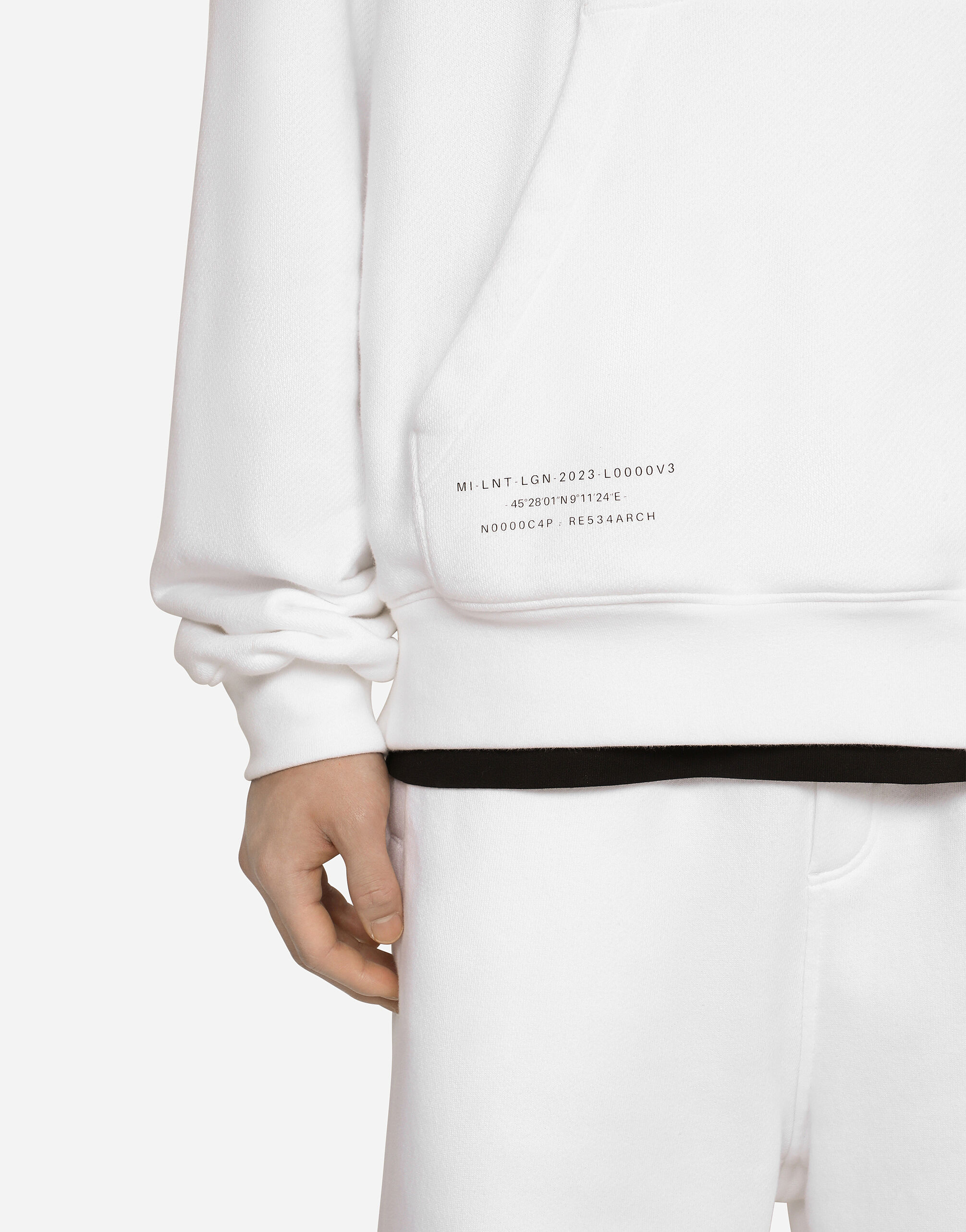 Dolce gabbana new arrivals white hoodie