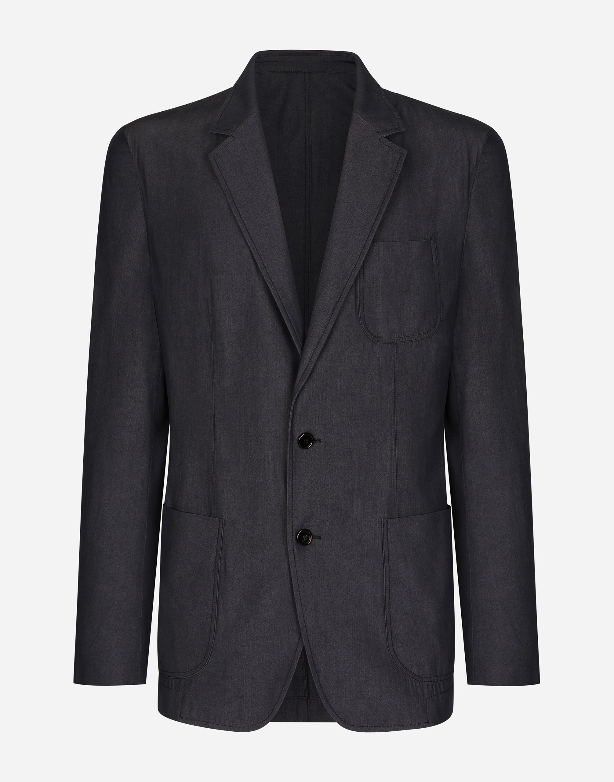 Dolce & Gabbana Virgin wool Portofino-fit jacket Brown G2SJ0THUMG4