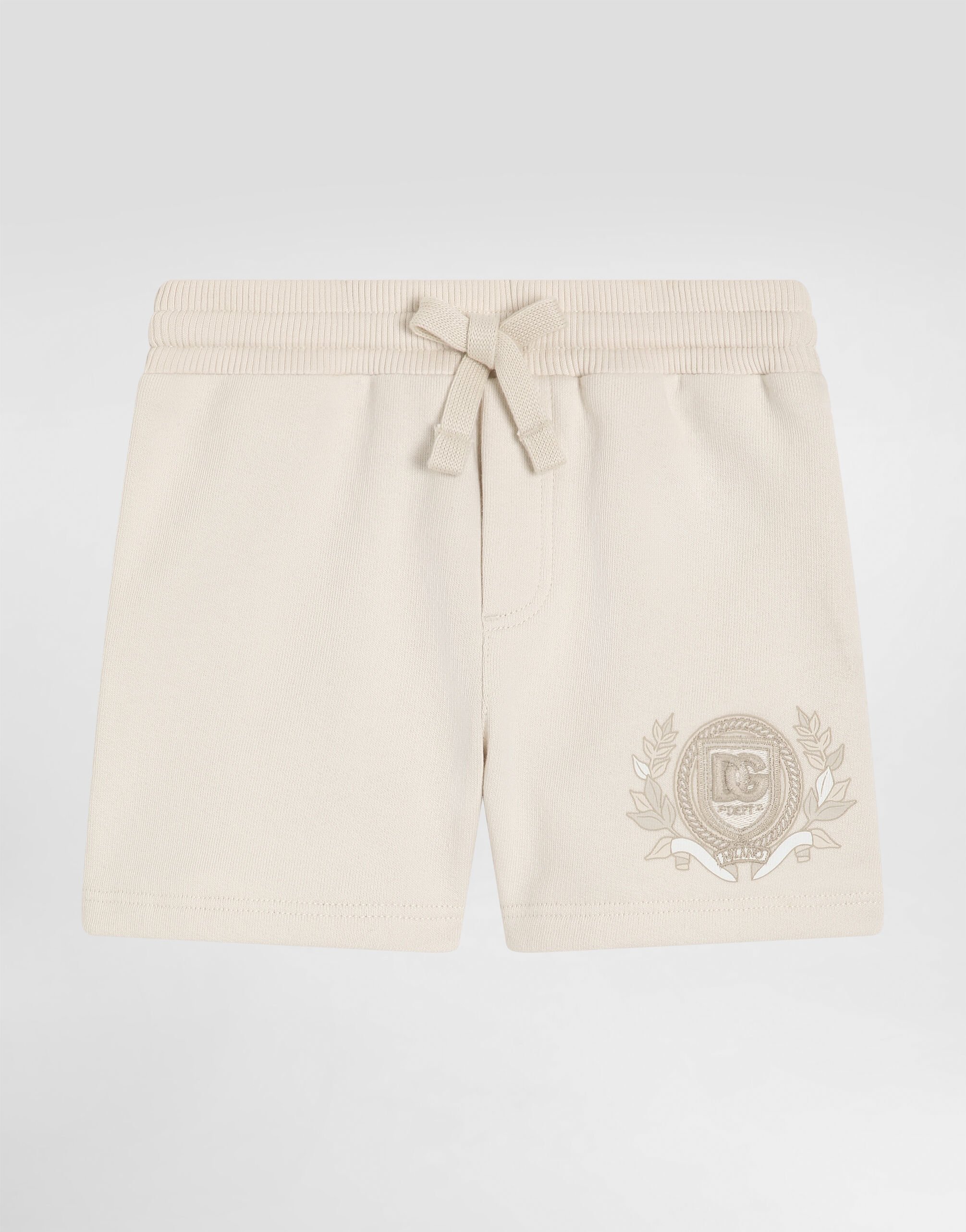 キッズ用ボトムス DOLCE & GABBANA Kids Shorts Beige L43Q65HUMRB M9478 5-pocket denim shorts with DG logo in Blue for Boys