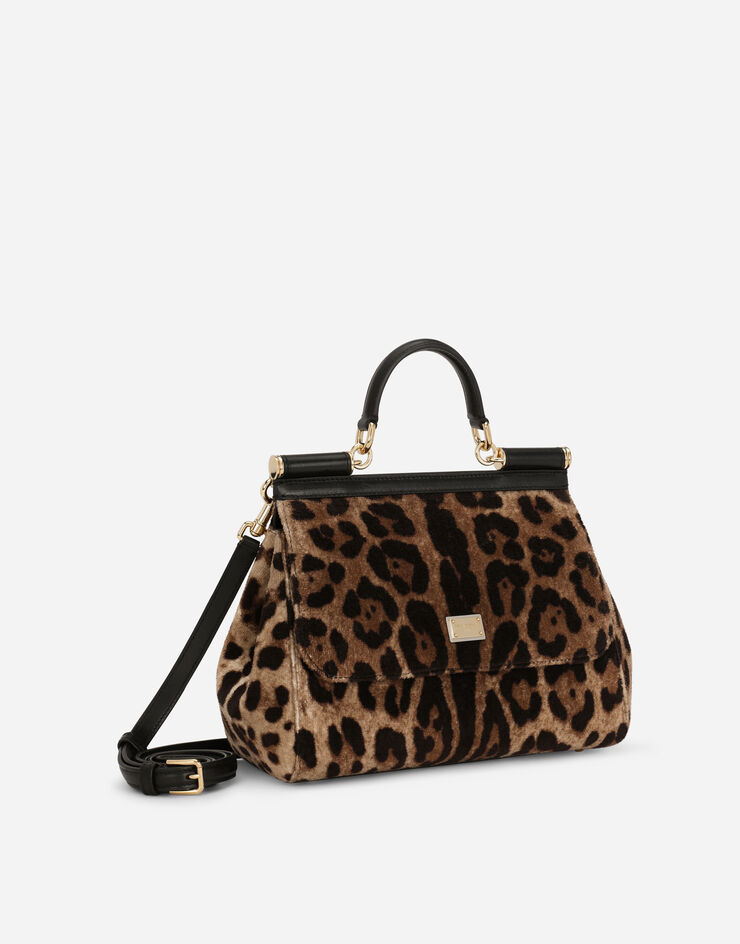 Dolce & Gabbana KIM DOLCE&GABBANA Large Sicily handbag Animal Print BB6002AM102