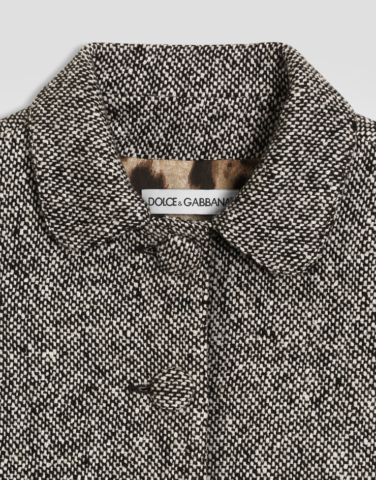 Dolce & Gabbana Birdseye wool blend jacket Dolce & Gabbana Birdseye wool blend jacket Multicolor L51J89FM3FF