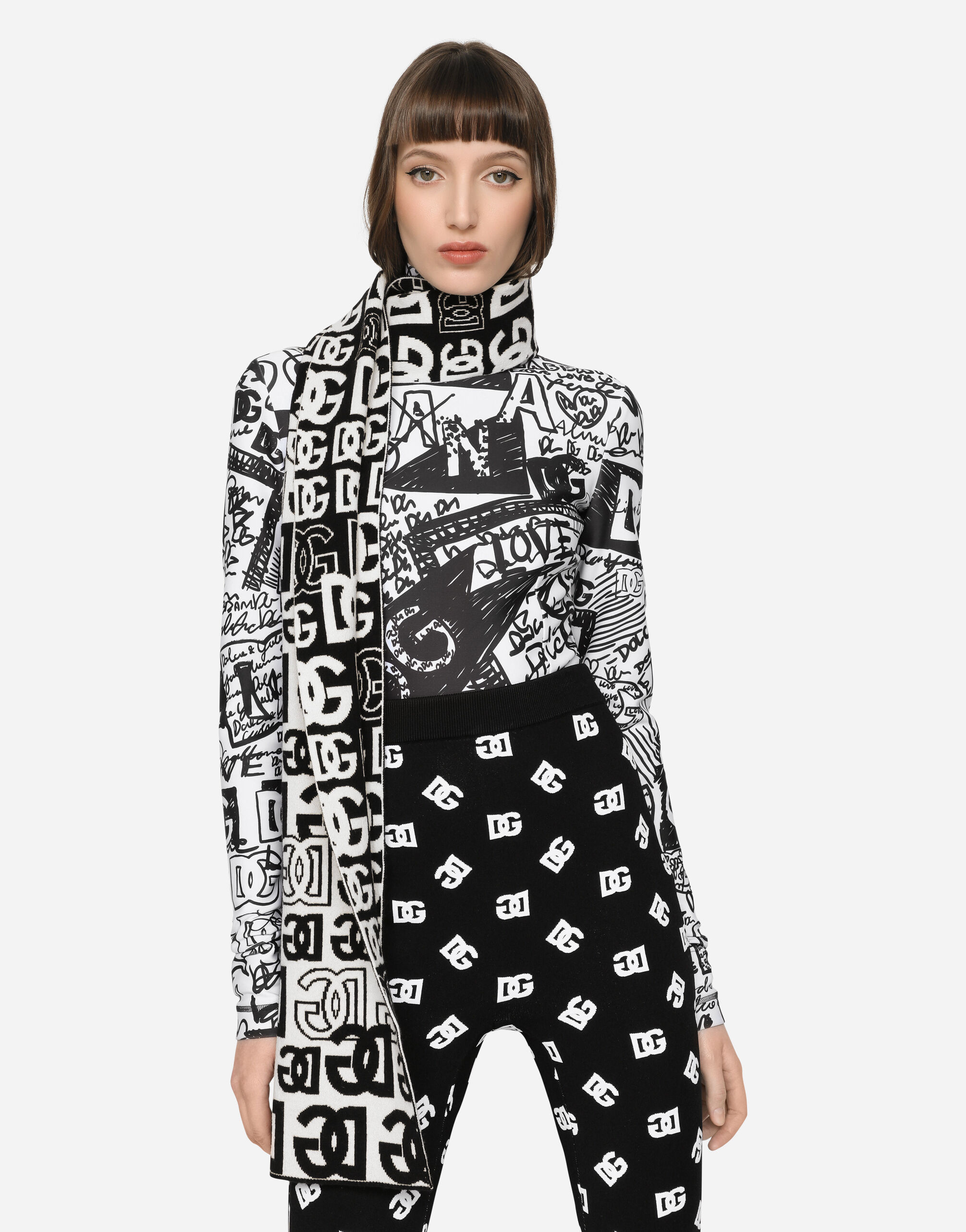 Dolce & Gabbana フラミンゴ ゼブラ パーカー マルチカラー マルチカラーのメンズ PANTALONE | Dolce&Gabbana®