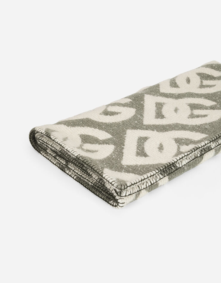 Dolce & Gabbana Wool, Silk, and Cashmere Blanket Multicolor TCE012TCAN1