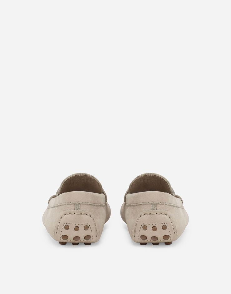 Dolce & Gabbana Nubuck loafers Beige DA5132A1061