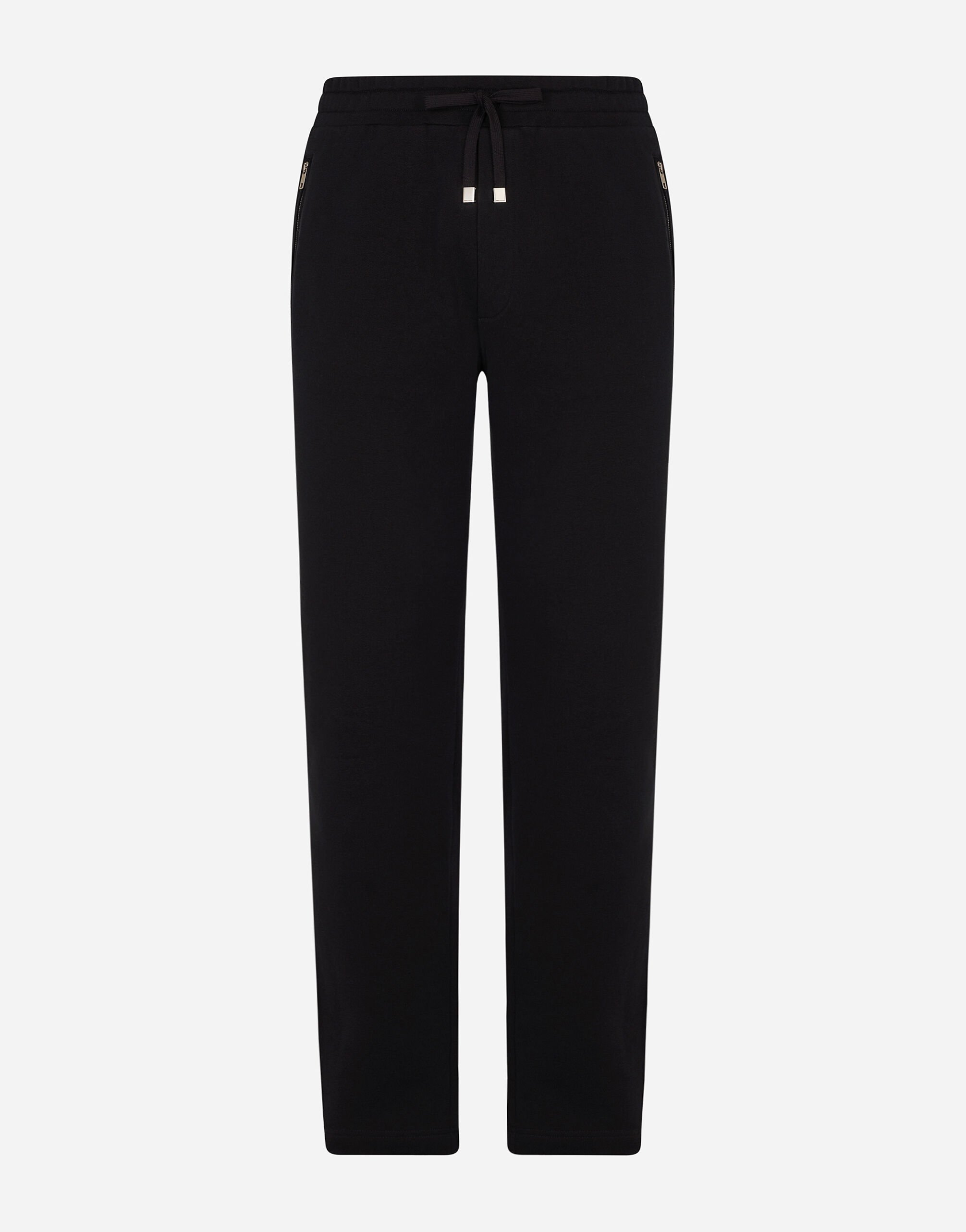 Dolce & Gabbana Pantalon de jogging en coton Noir G8PT1TG7F2I