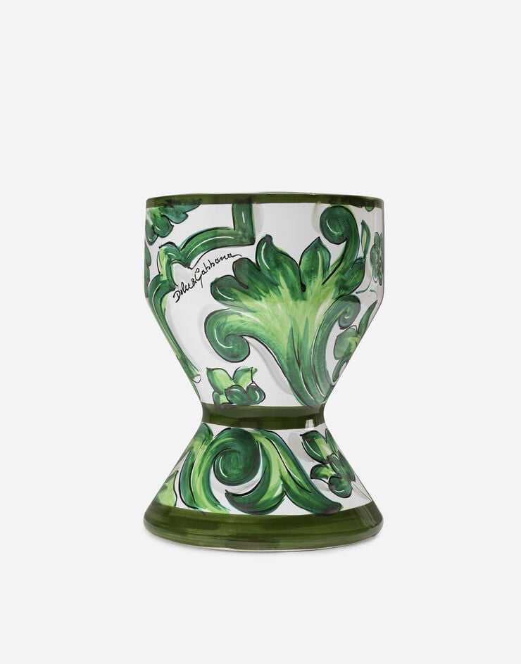 Dolce & Gabbana Outdoor Vase Small Multicolor TCC030TCAC1