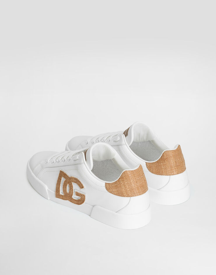 Dolce & Gabbana Portofino light strobel sneakers in nappa calfskin White CS2395A0137