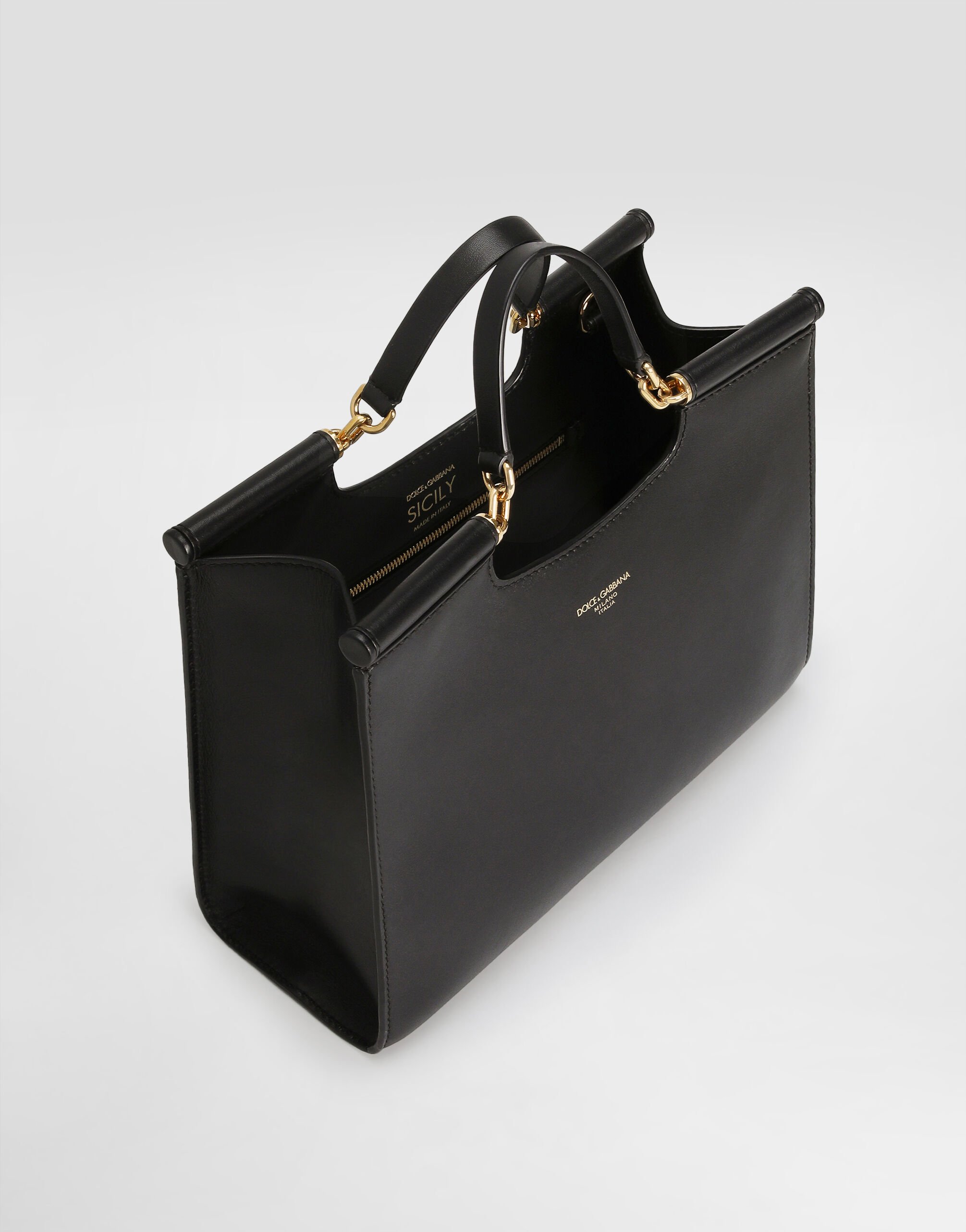 Small Sicily shopper in Black for Women | Dolce&Gabbana® US